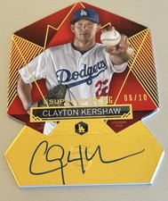 Autógrafos Topps Supreme 2014 - Supreme Stylings Clayton Kershaw #SS-CK rojo/10
