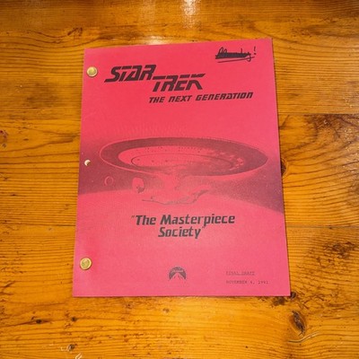 STAR TREK Script The Next Generation Final Draft  The Masterpiece Society 