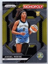 2024 Panini Prizm Monopoly WNBA #16 Angel Reese RC Rookie Chicago Sky