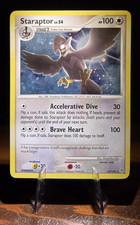 Staraptor Holo Rare SWIRL 16/130 Diamond and Pearl on eBay