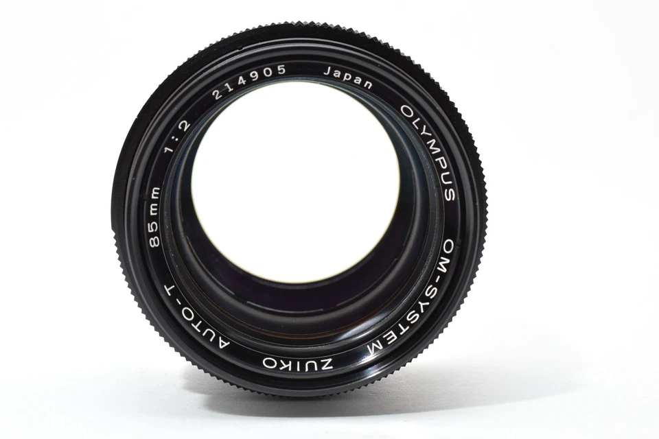 [Near MINT] OLYMPUS OM-SYSTEM ZUIKO AUTO-T 85mm F/2 Late Model Lens From JAPAN - Image 3 of 4