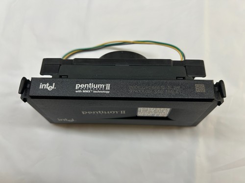 Genuine Intel Pentium II 266 MHz Slot 1 CPU Processor with fan | eBay
