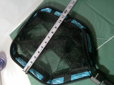 Plusinno Fishing Net, 11.8  Wide, Lightweight, Foldable, Floats, 31'' Total, New
