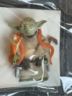 1980 Star Wars YODA figure Complete cane robe belt Orange Snake