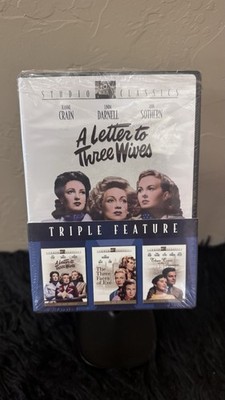 Studio Classics-Letter to 3 Wives/3 Faces of Eve/3 Coins in the Fountain DVD NEW