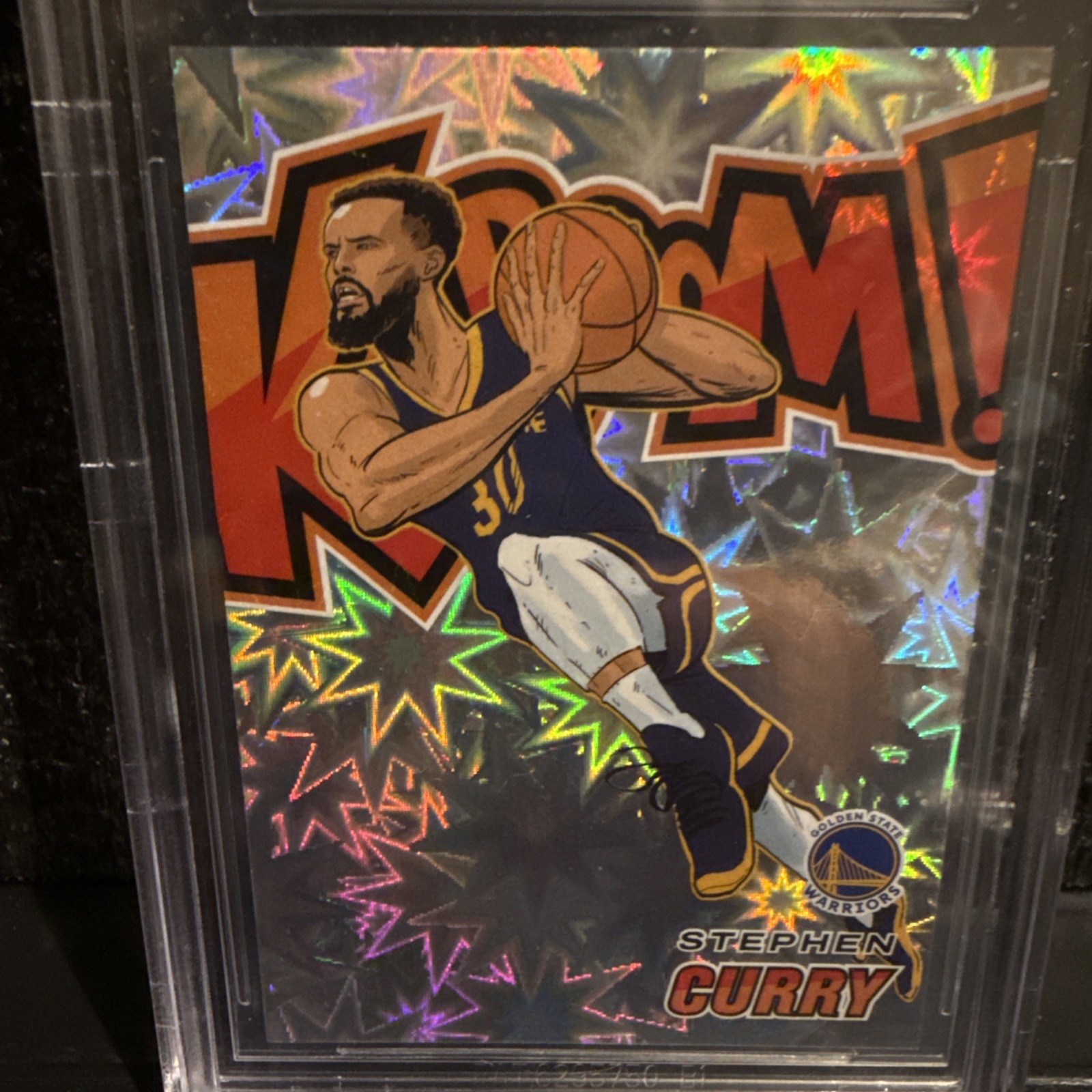 2024 PANINI REVOLUTION KABOOM! VERT #3 STEPHEN CURRY BGS 9 POP 7