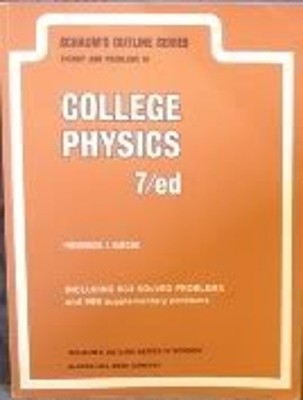 College Physics Paperback Frederick J. Bueche