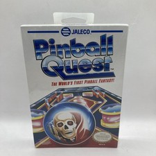 Pinball Quest Nintendo NES BRAND NEW SEALED w/HANGTAB Jaleco Pinball RPG MINT!!!
