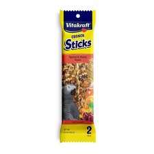 Vitakraft Crunch Sticks Apricot  Cherry Flavor Parrot Treat 1ea/5.5oz., 2 ct