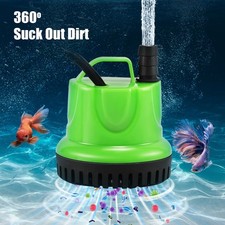 500GPH 650L/H Water Pool Pump Hydroponics Pond Aquariums Submersible Fish Tank
