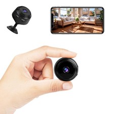 2K Mini WiFi - Indoor with Video Live Feed, Motion Detection Night Vision, No...