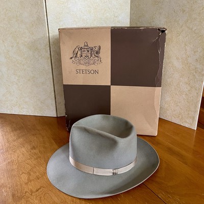 50's 箱付 STETSON ステットソン ヌートリア ハット #74027