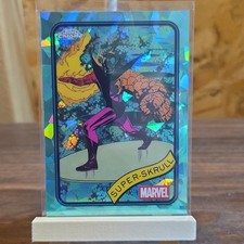 2025 Topps Chrome Marvel Sapphire Super Skrull /75 Aqua #11