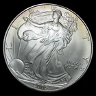 2005 American Eagle Silver One Ounce ASE One Dollar --- Gem BU+ Coin --- #PP766