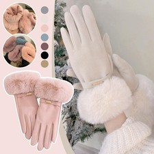 Winter Women Keep Warm Plus Velvet Thicken Warmth and   Windproof G9M8