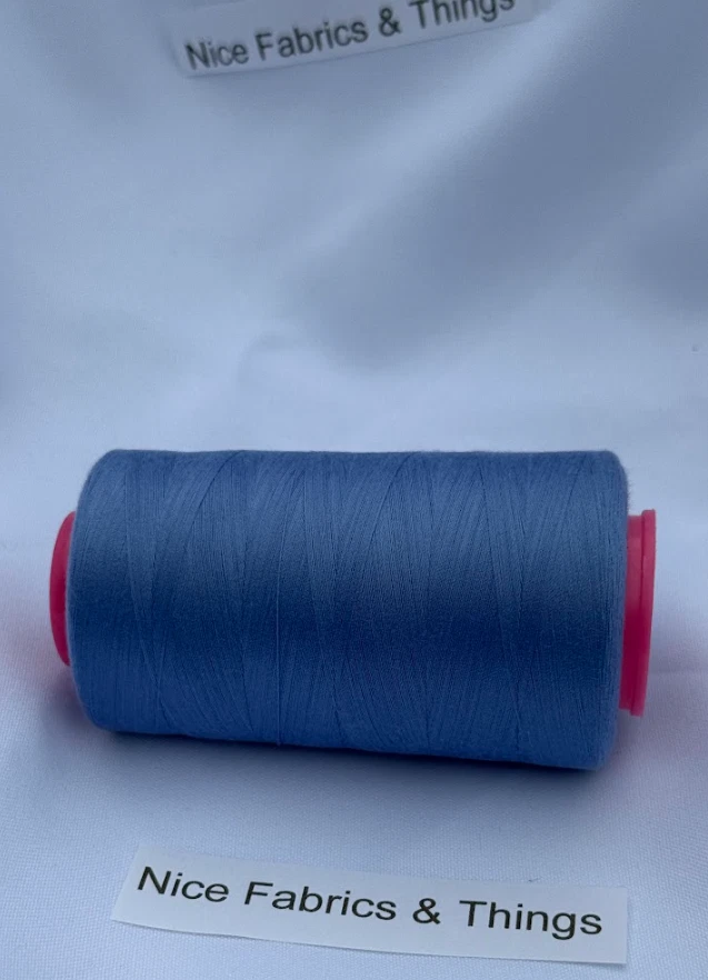 50 Spools -Blue AX642 Multi Purpose Sewing Thread - Image 2 of 3