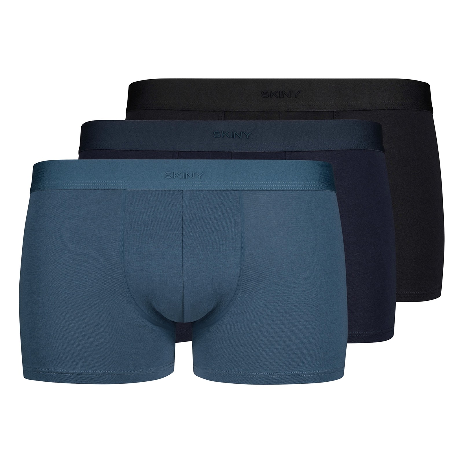 3er Pack Skiny Herren Trunks Shorts Boxer Unterhosen Cotton Multipack