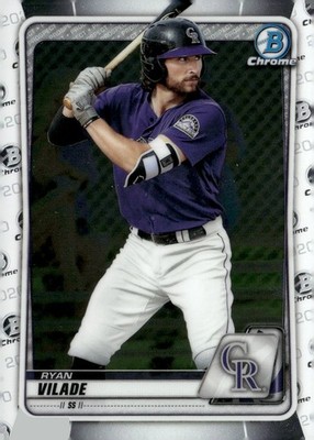 2020 Bowman Chrome Prospects #BCP-240 Ryan Vilade - ROCKIES -BUY 3 GET 1 FREE