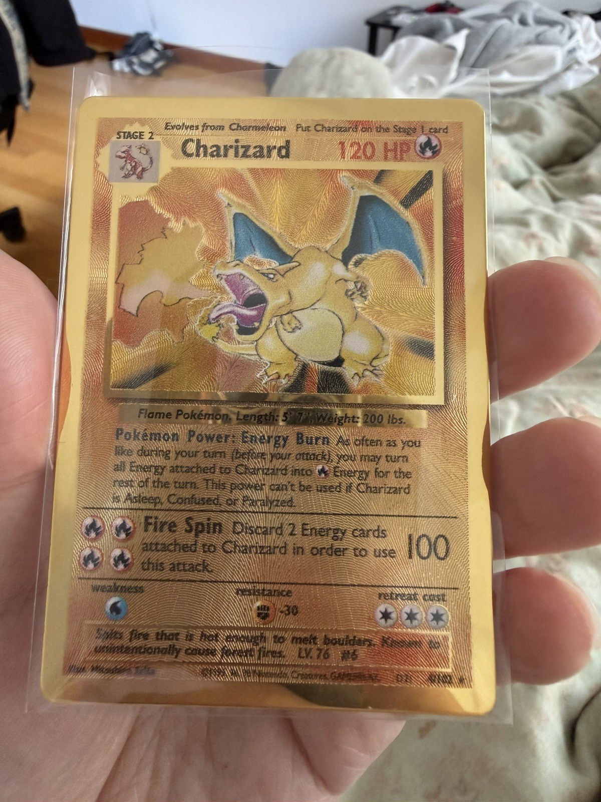 Charizard (Celebrations Metal Card) 004/102 Miscellaneous Cards & Products Holo