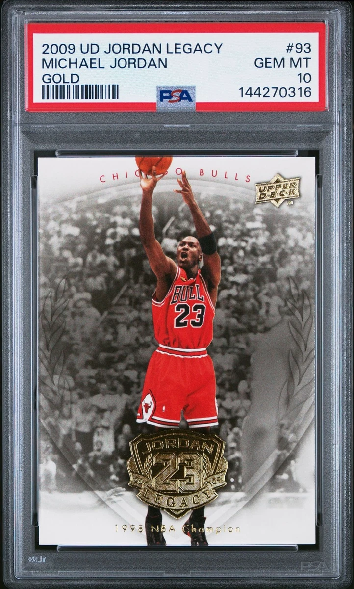 Michael Jordan PSA 10 Graded Basketball Trading Cards for sale | eBay