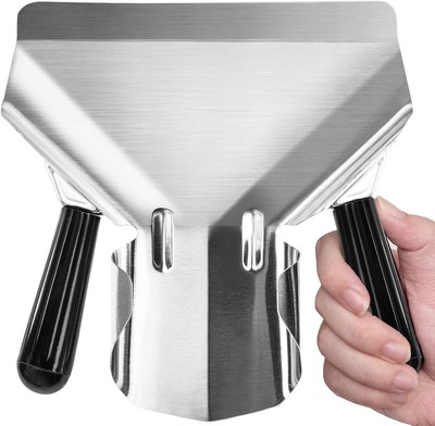 Stainless Steel French Fry Popcorn Double Handle, Material 