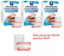 Full Denture Set For Men and Women Upper And Lower Denture False Teeth