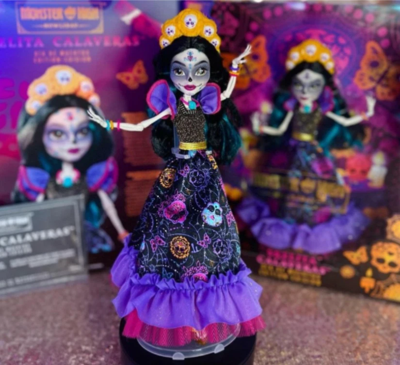 Monster High Skellita Calaveras Doll New In Box - Image 4 of 4