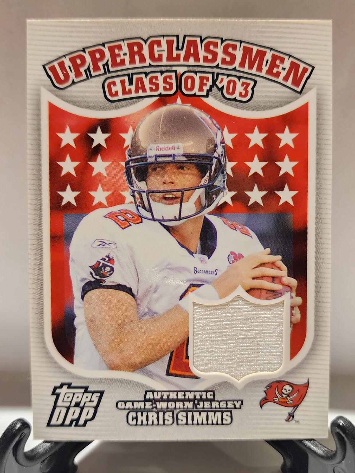 2006 Topps Draft Picks and Prospects Chris Simms Upperclassmen Jersey #UCCS Bucs
