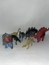 Lot Of 7 Dinosaurs Toys Figures