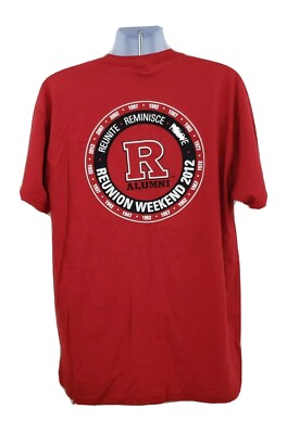 Rutgers University Shirt Mens Extra Large 2012 Alumni Reunion Weekend Adult A08