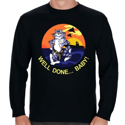 F-14 Tomcat Well Done Baby Long Sleeve Shirt