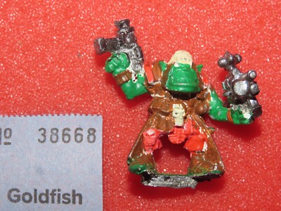 Games Workshop Warhammer 40k Orks Death Skull Loota Boss Nob Metal Ork GW