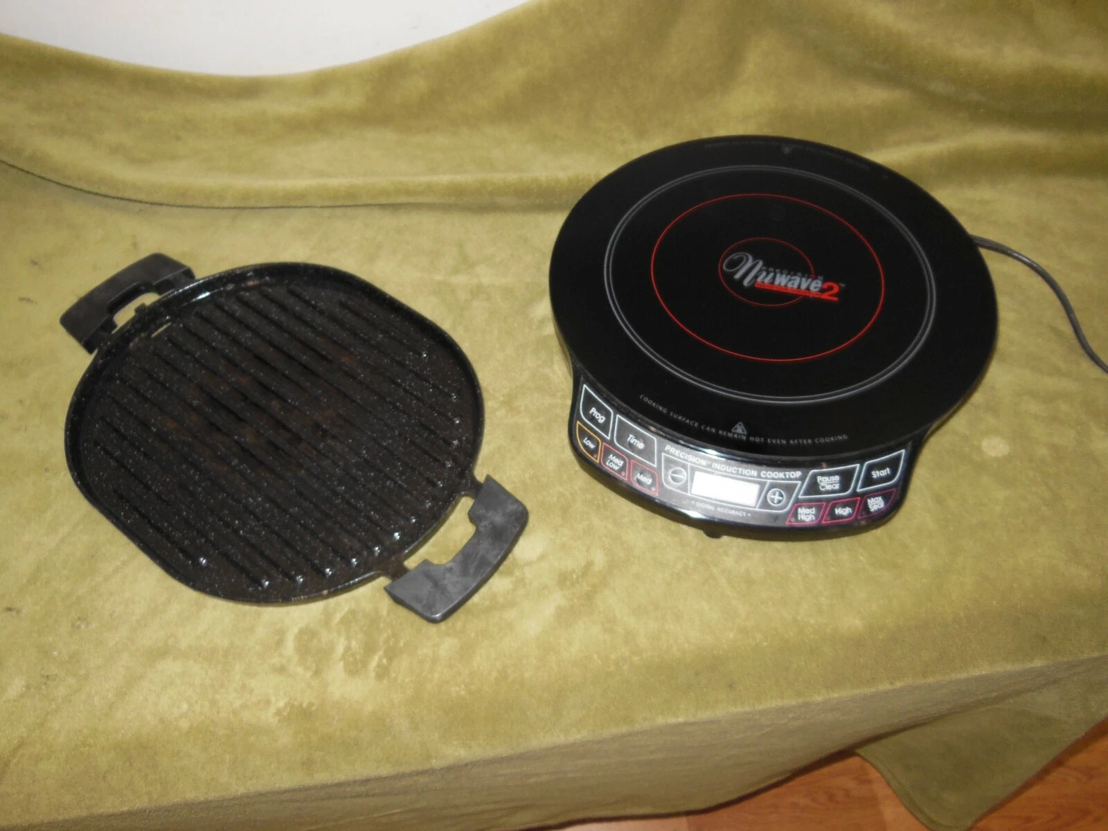 Nuwave Cook Top & Pan Precision Induction Cast Iron