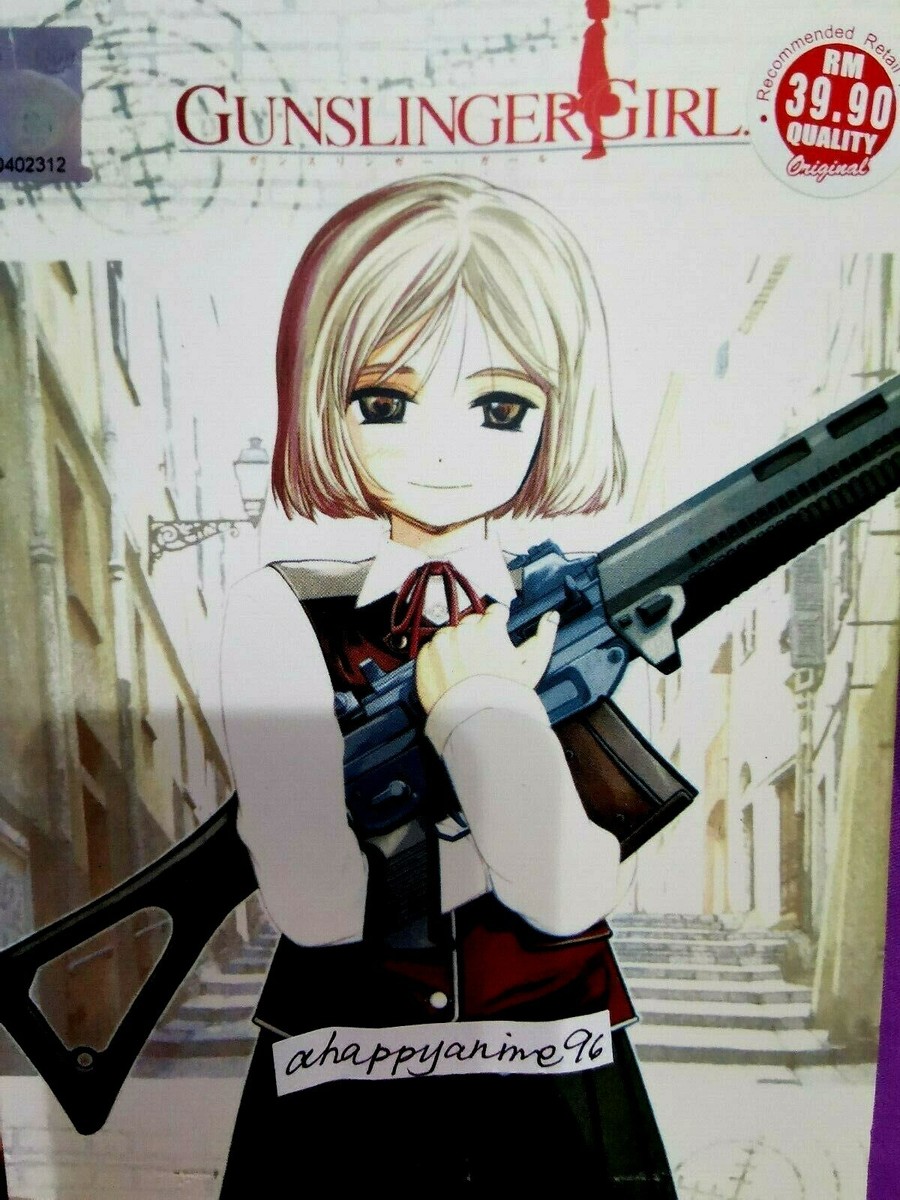 DVD Gunslinger Girl Vol. 1-13 End English Subtitles All Reg +