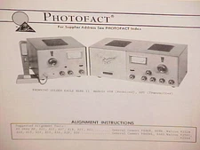 1970 BROWNING CB RADIO SERVICE SHOP MANUAL GOLDEN EAGLE MARK II MODELS 69R & 69T