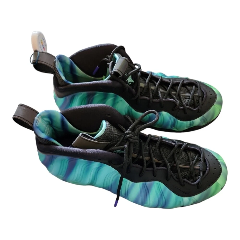 Nike Air Foamposite One PRM AS QS Mens 7.5 Black/Green
