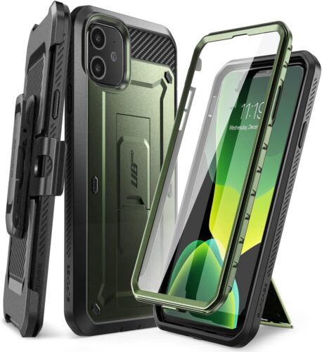 SUPCASE para Apple iPhone 11 6.1 "Full Body Rugged Stand Case Shockproof Cover - Imagen 1 de 40