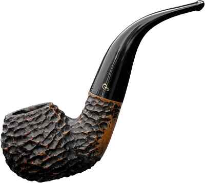 PETERSON ''ARAN'' RUSTIC XL02 FULL BENT BALL 9MM BRIAR PIPE * NEW * pfeife pipa