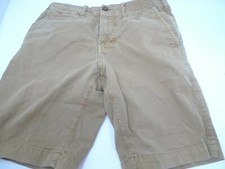 American Eagle US26 Boys Shorts Chino Khaki Ne x T Level Flex