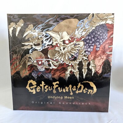 GetsuFuma Den: Undying Moon - OST 2XLP EXCLUSIVE HELLSCAPE EDITION New Sold Out