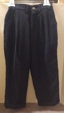 NWT Gap Kids / Boys Black Wool Lined Dress Slacks / Pants Size 5 NWT