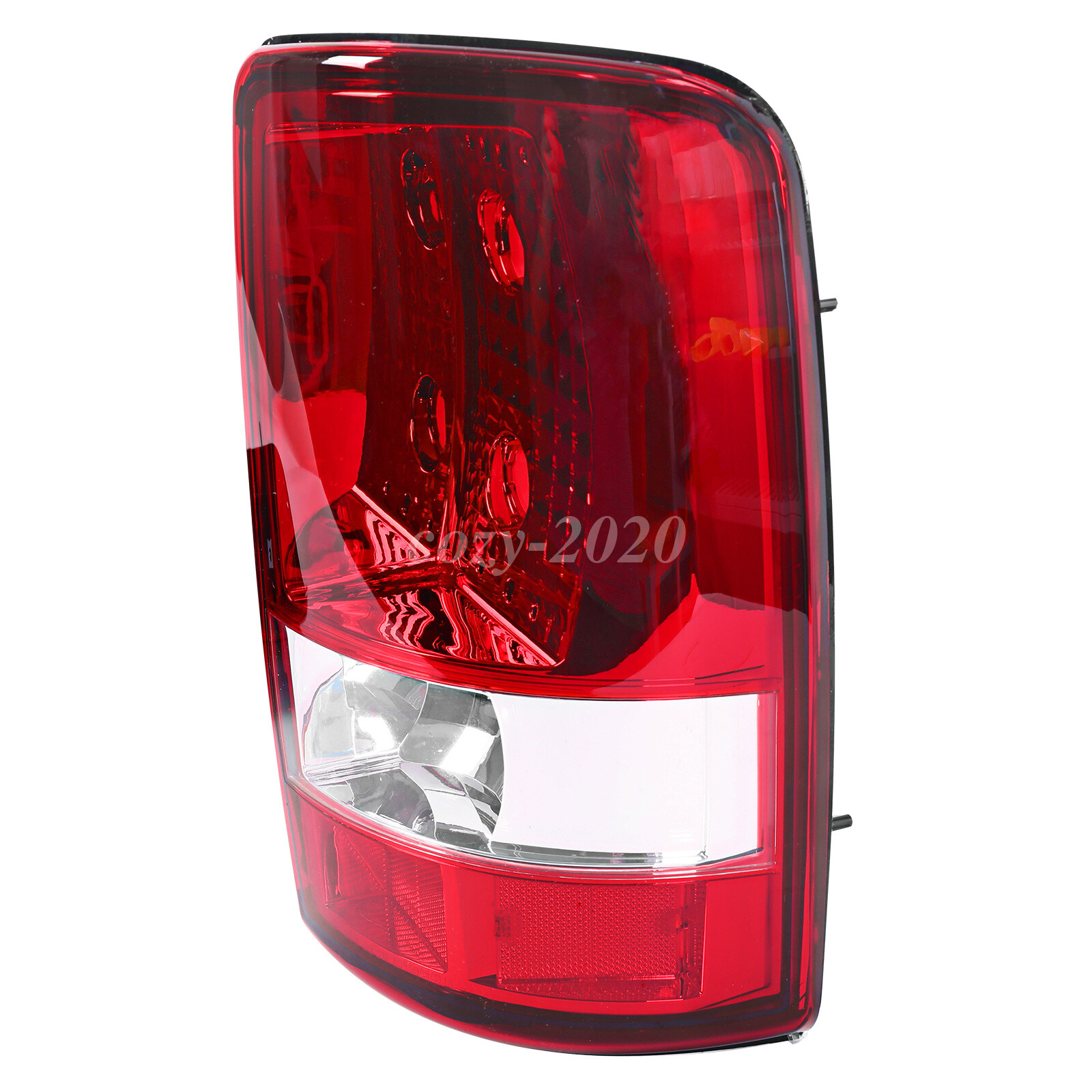 Nakuuly Tail Light Compatible With 2000-2006 Chevy Suburban 1500 2500 Tahoe GMC Yukon XL Denali Driver And Passenger Side Taillights Red Clear Rear Brake Lamp W/O Bulbs Harness - Foto 2