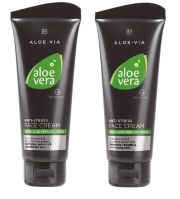 2x LR Aloe Vera Anti-Stress Creme 100ml 20422-301 crem Gesicht lr Feuchtigkeit