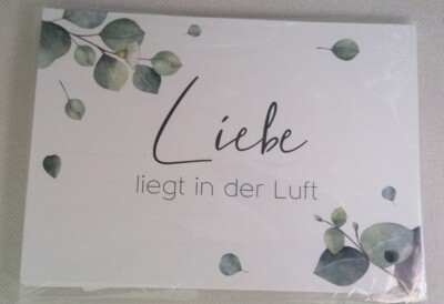 P015 - Things of Happiness - Ballonkarten - Hochzeit Eukalyptus 50 Stk - NEU