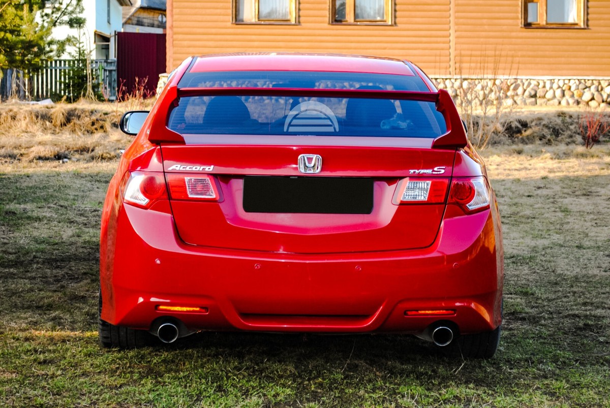 Mugen Spoiler for Acura TSX Honda Accord 8 2008 - 2013 CU2 Rear