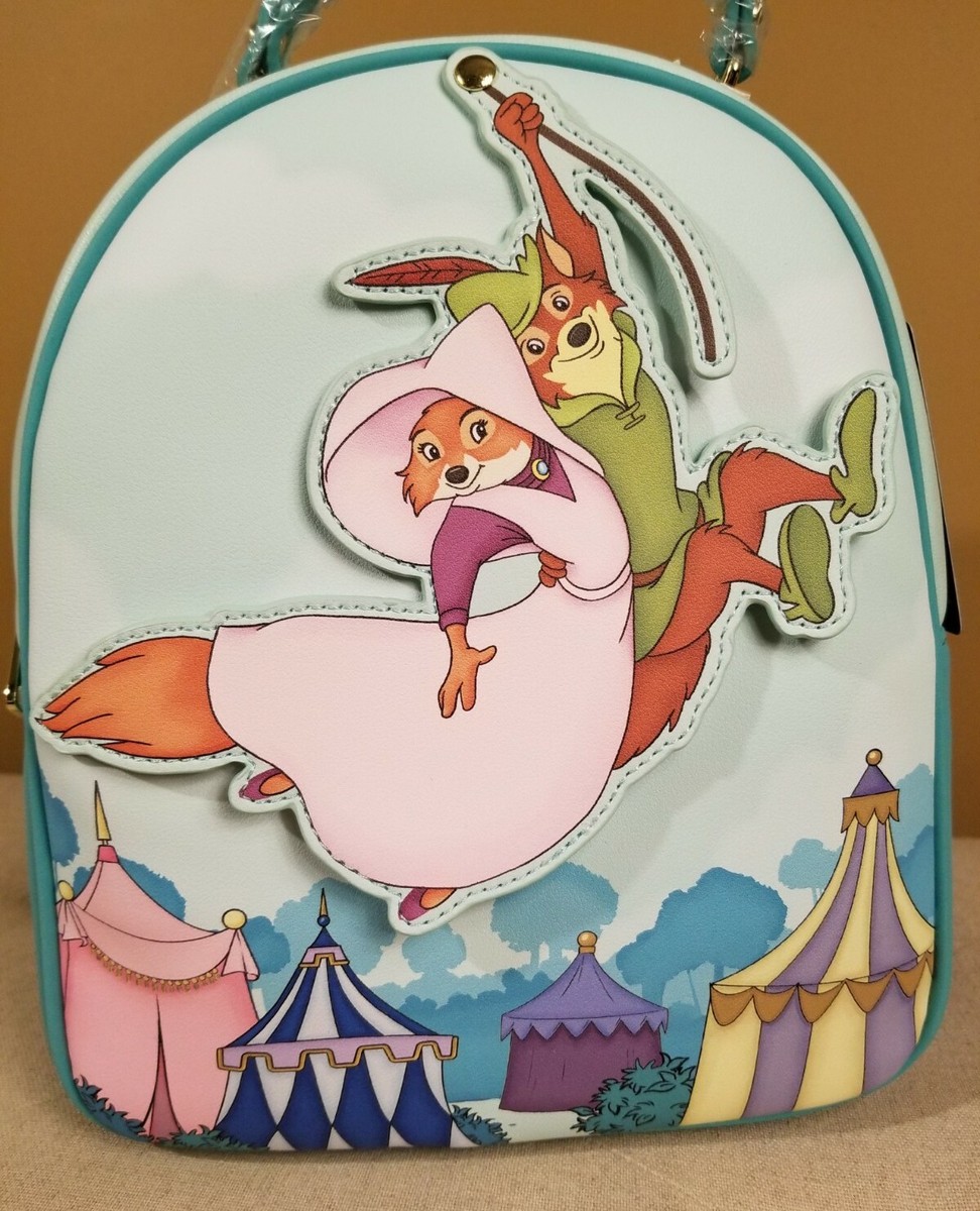 Loungefly Disney Robin Hood Rescues Maid Marian Swinging  display picture 3