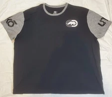 Ecko Unltd. Classic Blue Rhino Hip Hop T-Shirt Men's 5XL