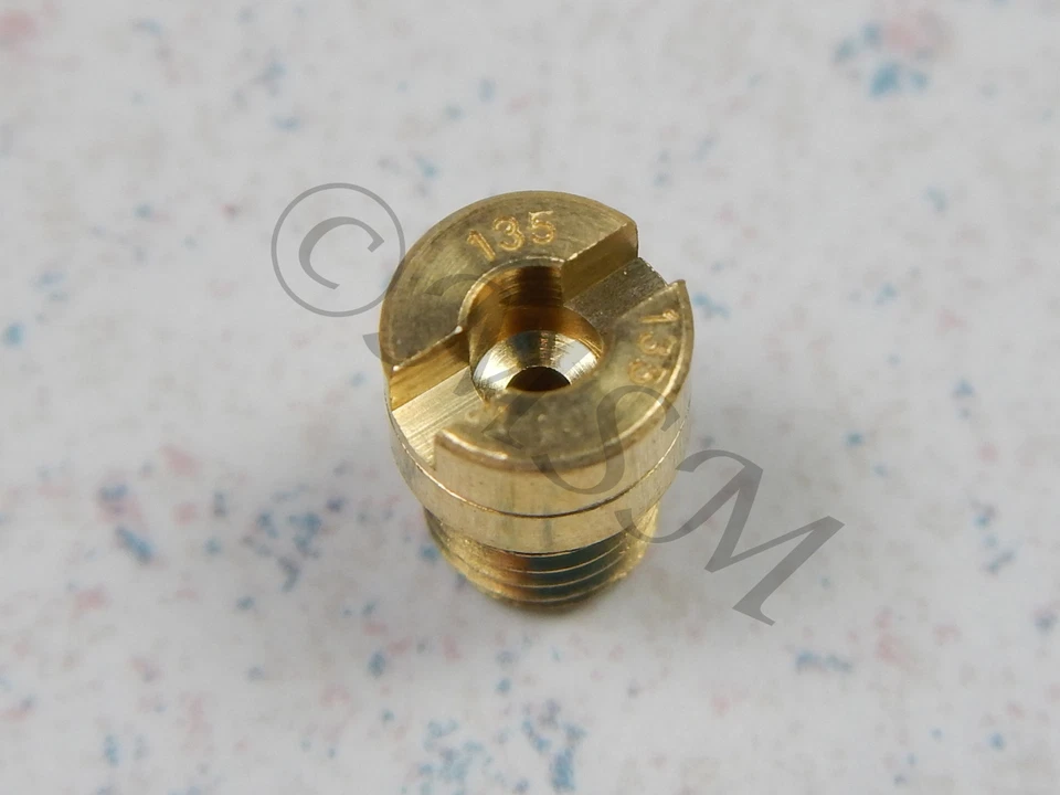 NUEVO CARBURADOR K&L MIKUNI N102/221 PEQUEÑO CHORRO PRINCIPAL REDONDO #135 M-18-4730 Foto 4 de 4