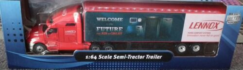 Crown Premiums 2015 1:64 Lennox Semi Tractor Trailer Die Cast Metal Replica