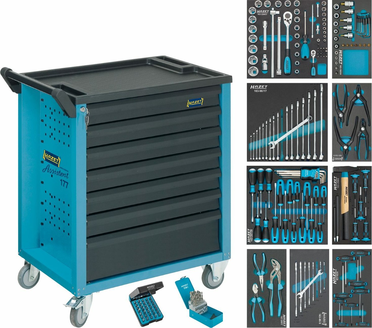 Hazet 177-7/217 Tool Trolley for sale online | eBay